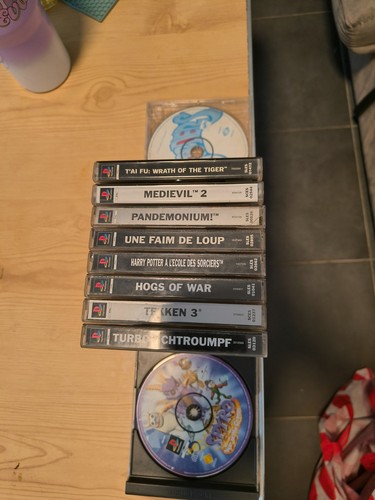 Lot jeux ps1 manettes ps2 - lot,