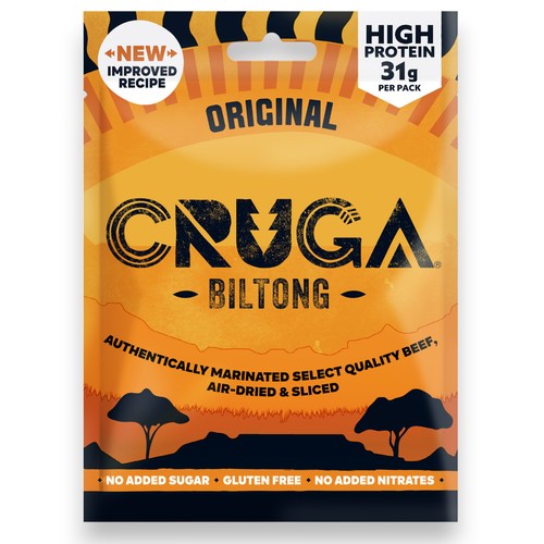 Cruga biltong original g - biltong,