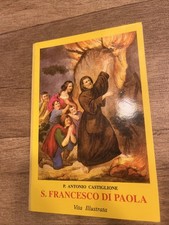 San Francesco di Paola RARO libro vita illustrata 1989