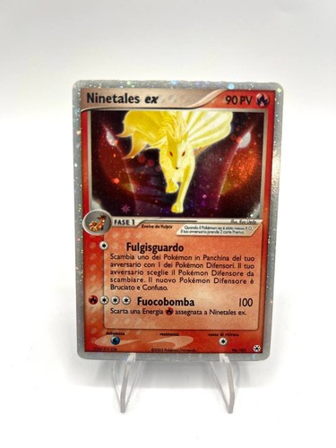 Carta pokemon ninetales - carta,