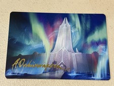 mtg carta artistica timbrata