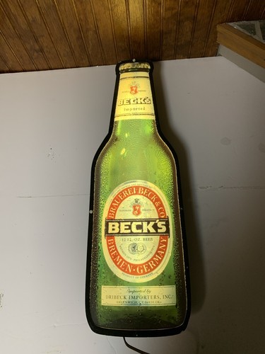 Vintage beck german beer - beck's,