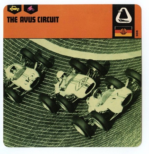 The avus circuit racing - avus,