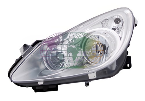 Faro anteriore sinistro h7 - sinistro,