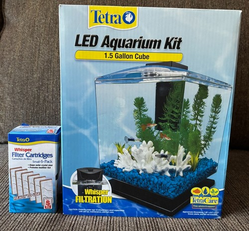 New tetra gallon - 1.5, led