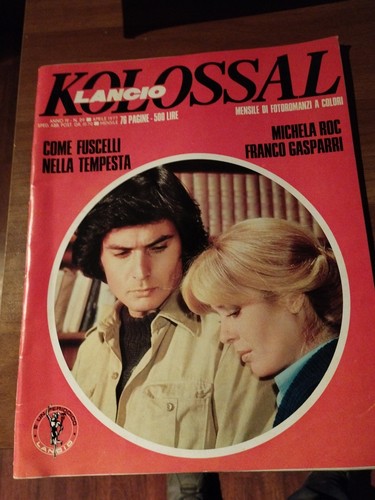 Fotoromanzo lancio kolossal - fotoromanzo,