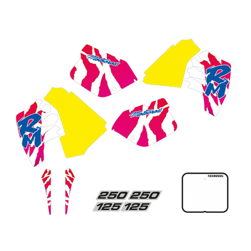 Adesivi grafiche suzuki 125 - adesivi,