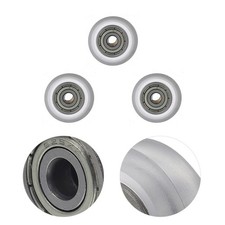 3pcs stampante puleggia di plastica grande passive puleggia a rotazione