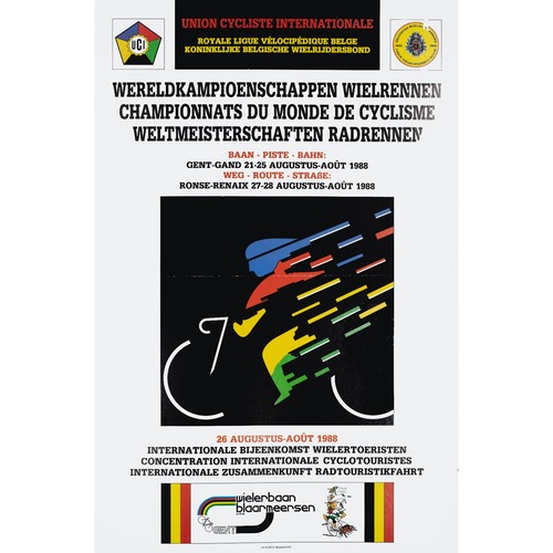 Mondiali 1988 poster gara - poster,