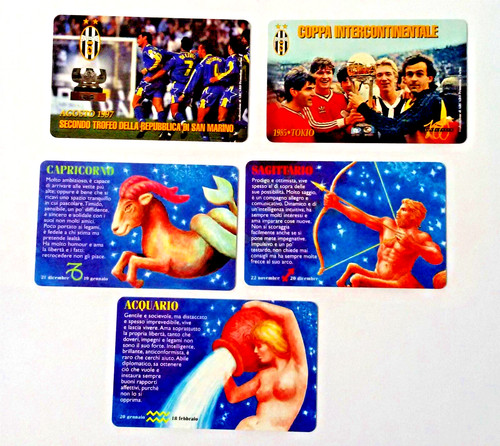 San marino 5 schede - -, n.5