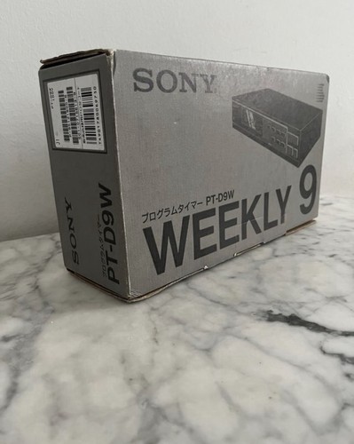 Sony weekly ptd9w - sony,