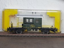 Liliput H0 245 50 AC carrozza di scorta treno merci "Sputnik" delle FFS con scatola originale 