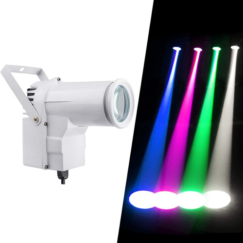 Pinspot led dmx 12w full - pinspot,