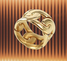 Anello Pomellato Tango Oro Rosa 750 PAB1091-07000 Scatola e Documenti Mai Indossato