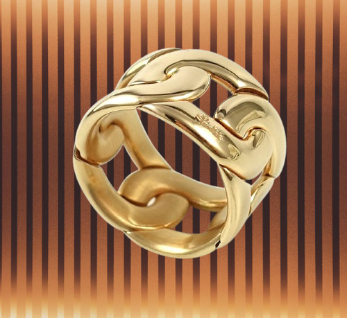 Anello pomellato tango oro - tango,