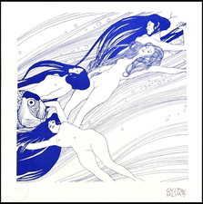 Gustav klimt litografia - klimt,