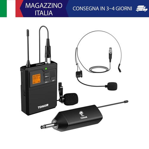 Tonor microfono wireless - tonor,
