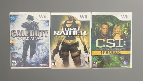 Nintendo wii tomb raider - -,