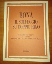 Bona, Il solfeggio sul doppio