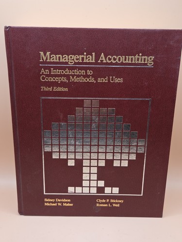 Managerial accounting an - managerial, accounting: