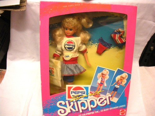 Vintage barbie skipper pepsi - barbie,