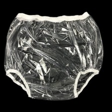 Pantaloni in plastica per