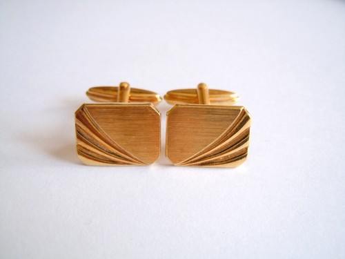 Gemelli vintage placcato - vintage, in