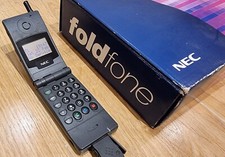 NEC FoldFone. Telefono flip ETACS vintage/raro