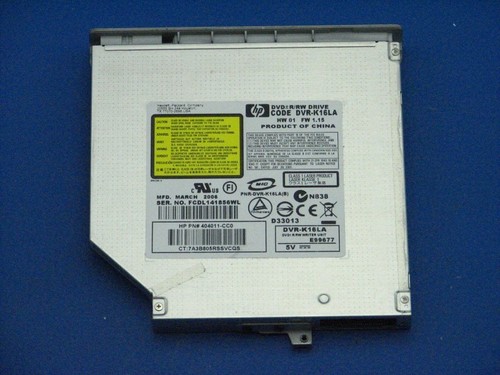 Unità dvd dvr k16la - cd, hp
