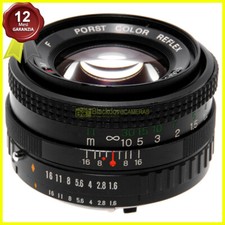 Obiettivo Porst Color Reflex 50mm f1,6 XM per fotocamere a pellicola Fuji Fujica