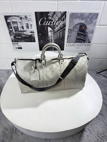 Borsone louis vuitton grigio - borsone,