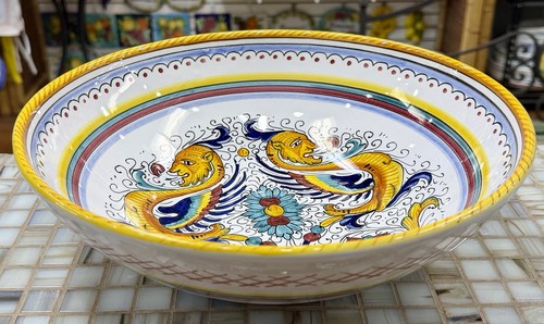 Deruta pottery bowl - -, 12’’