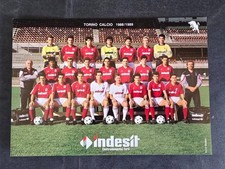 Cartolina Autografi stampati Torino Calcio 1988/89 ufficiale  adidas indesit