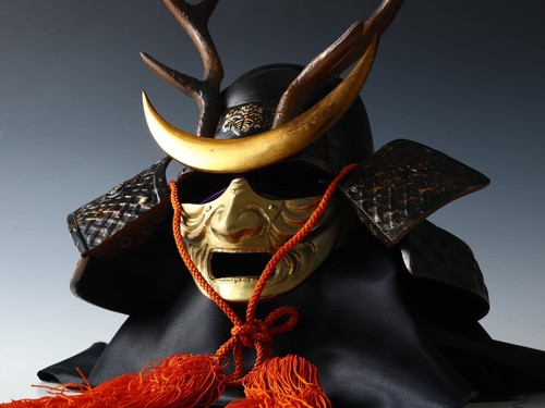 Casco samurai vintage yamanaka - samurai,