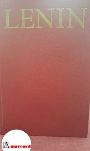 Opere scelte lenin - opere, editori