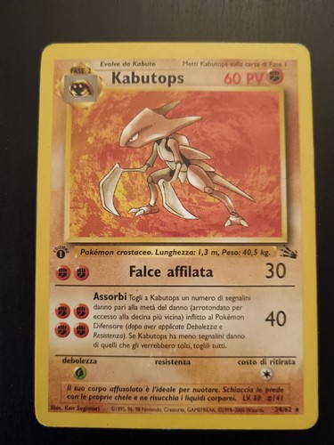 Kabutops fossil ita - -,