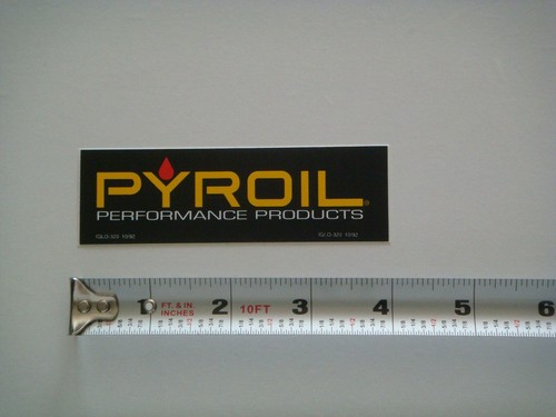 Adesivo decalcomania pyroil - adesivo,