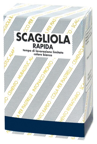 Scagliola rapida polvere - scagliola, in