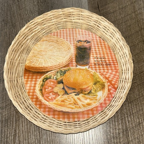 Set portapiatti carta vimini - portapiatti,