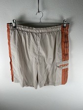 Nike Costume Da Bagno Pantaloncino Short SPort Beige Orange taglia M Uomo