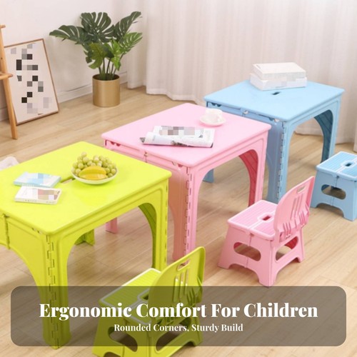 Tavolino pieghevole con sedia - con,