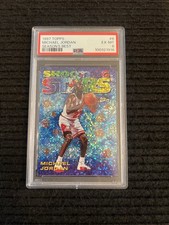 Topps Michael Jordan 1997 Season’s Best PSA 6 Shooting Stars 