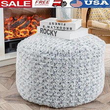 Pouf rotondo non - , imbottito