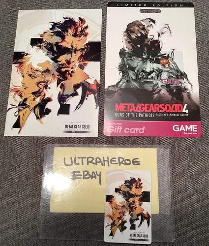 Metal gear solid card hd - metal,