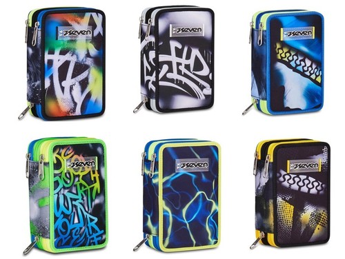 Astuccio seven zip boy - astuccio,