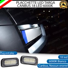 PLACCHETTE A LED LUCI TARGA 18