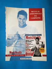 RITAGLIO DI GIORNALE PUBBLICITA' RIVISTA MEN'S HEALTH DA COLLEZIONE - (151)