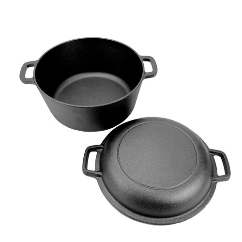 Pentola padella ghisa in - pentola/padella, 2