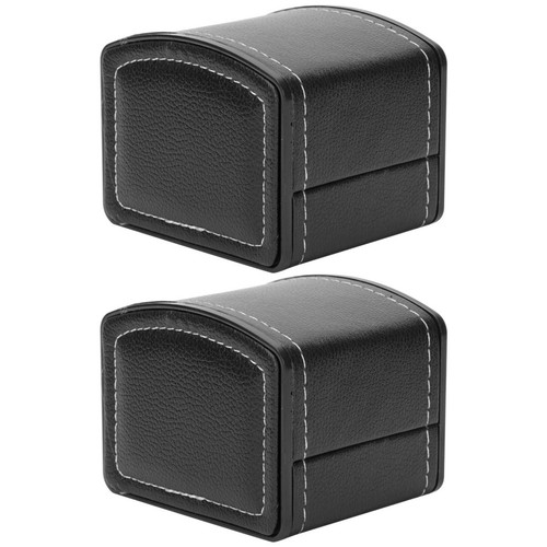 Scatola per orologi nera - scatola,