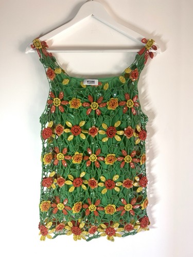 Canottiera seta moschino - seta,